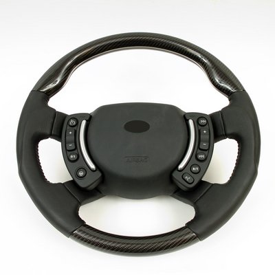 Steering Wheel Black Carbon Fibre Range Rover L322 02+